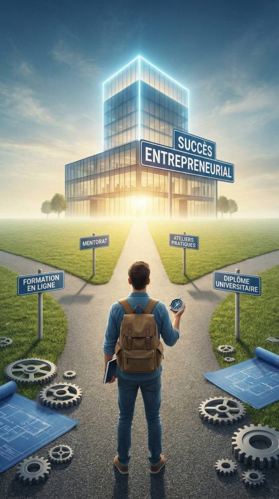 Comment choisir la meilleure formation pour réussir sa création d’entreprise